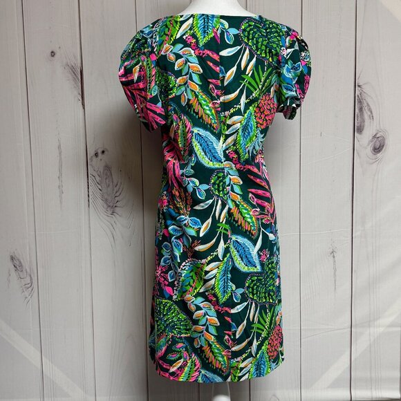 Lilly Pulitzer Aleece Dress Women’s M NWT Multi Sunshine Jungle Shift - Picture 2 of 8